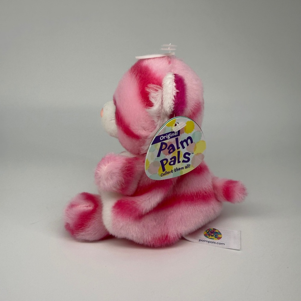 Aurora Palm Pals Rose Pink Tiger Striped Plush Stuffed Animal Toy 33776 NEW - Picture 2 of 6